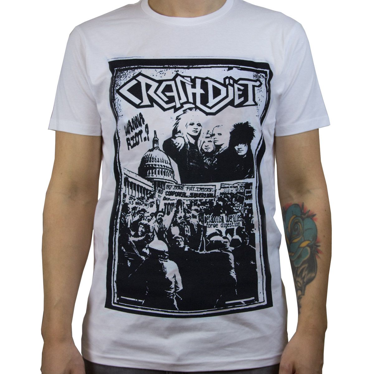 Wanna Riot...? T-Shirt