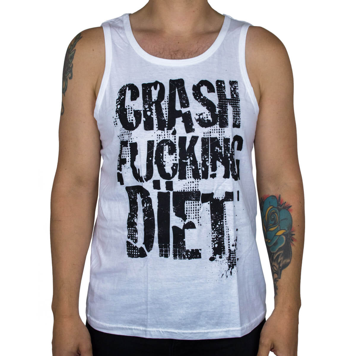 Crash Fucking Dïet Tank Top
