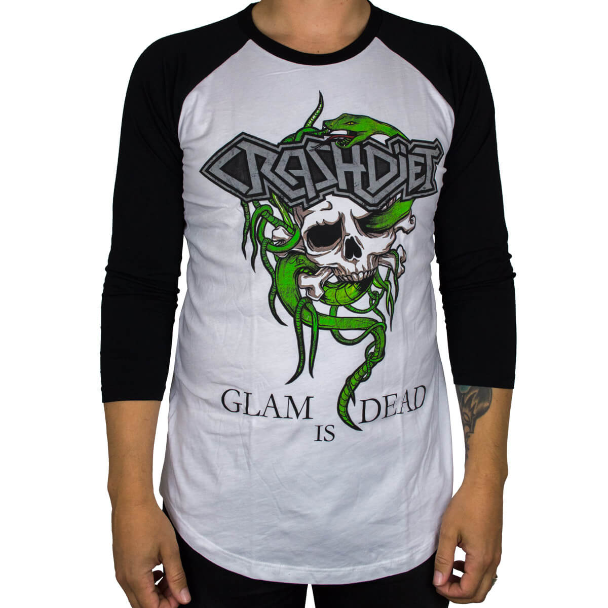 Glam Is Dead Unisex Baseball Shirt