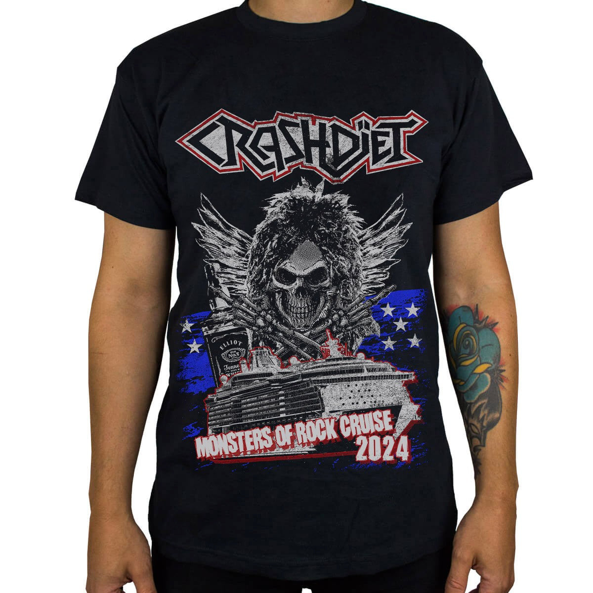 Monsters Of Rock Cruise T-Shirt – Crashdiet